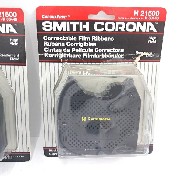 Smith Corona Correction Ribbons-H 21500-Qty 5 Plus Porelon Correction Tape - Picture 8 of 11